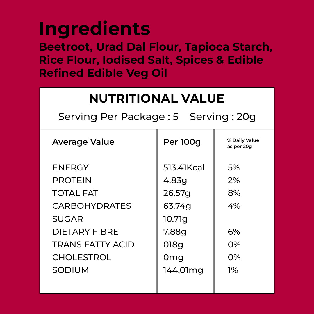 BEETROOT CHIPS