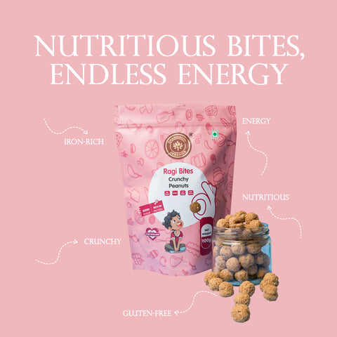 RAGI BITES CRUNCHY PEANUTS