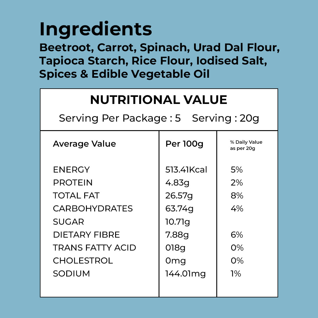 MIX VEGETABLE CHIPS