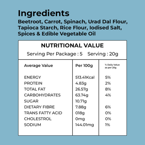 MIX VEGETABLE CHIPS