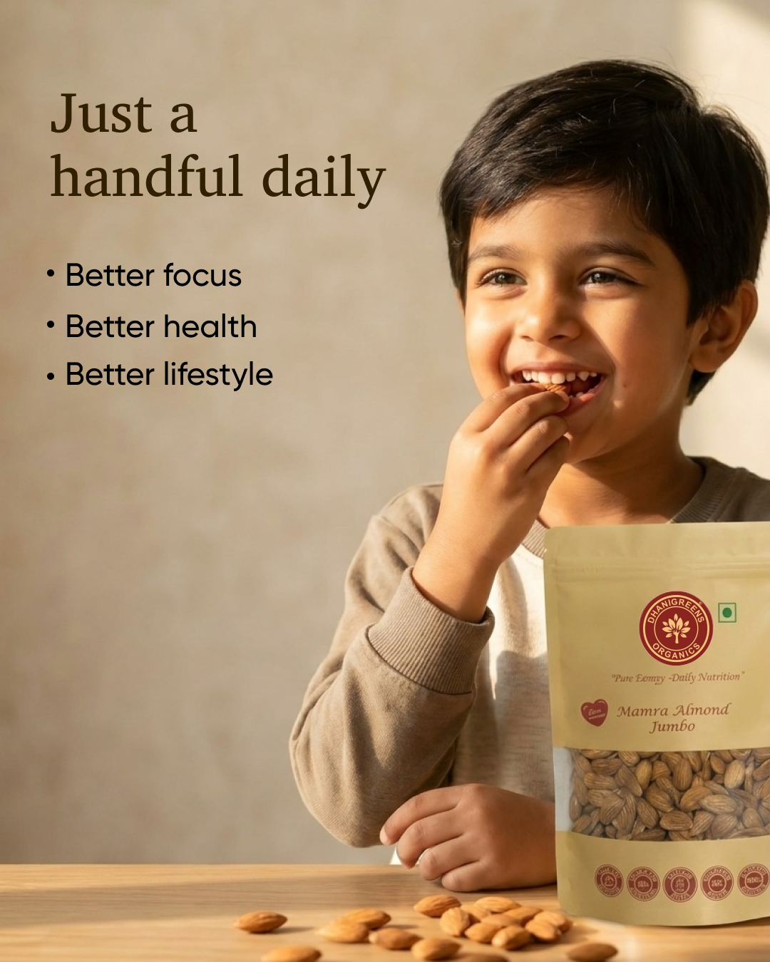 JUMBO MAMRA ALMONDS