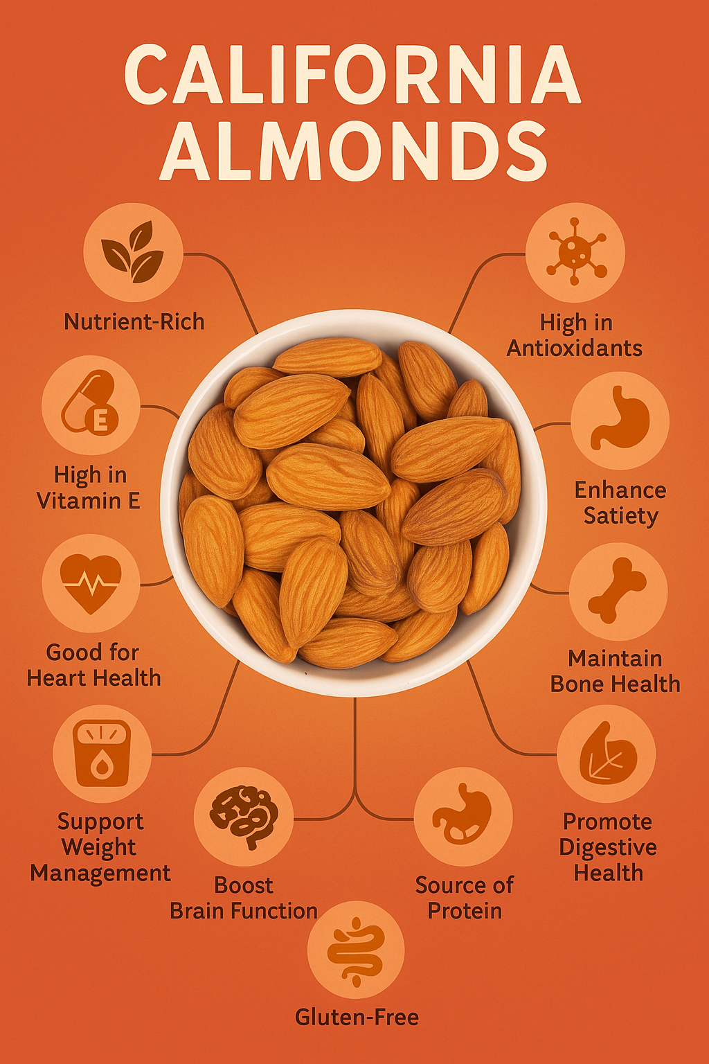 PREMIUM CALIFORNIA ALMONDS