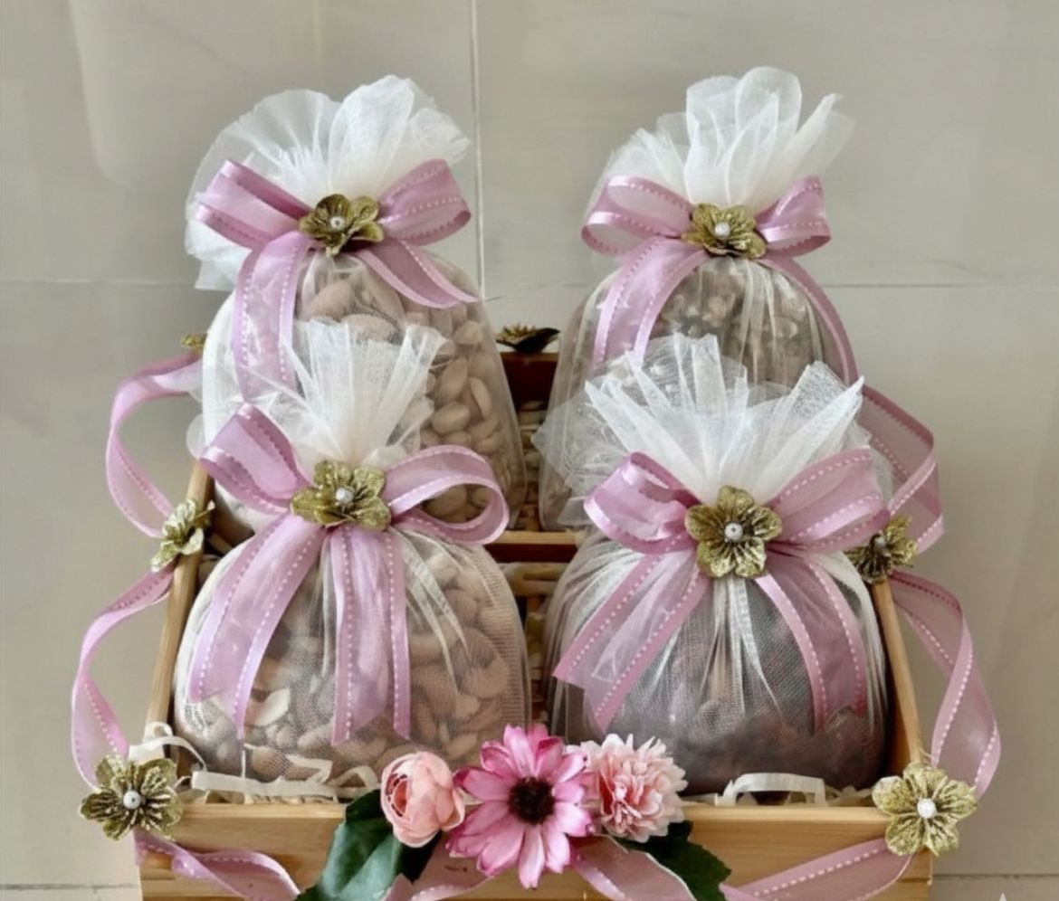 🌷 Premium MDF Tray Hamper for Elegant Gifting 🌷