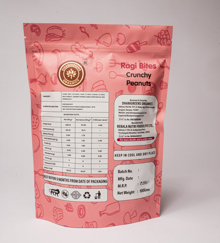 RAGI BITES CRUNCHY PEANUTS